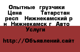 Опытные  грузчики › Цена ­ 300 - Татарстан респ., Нижнекамский р-н, Нижнекамск г. Авто » Услуги   